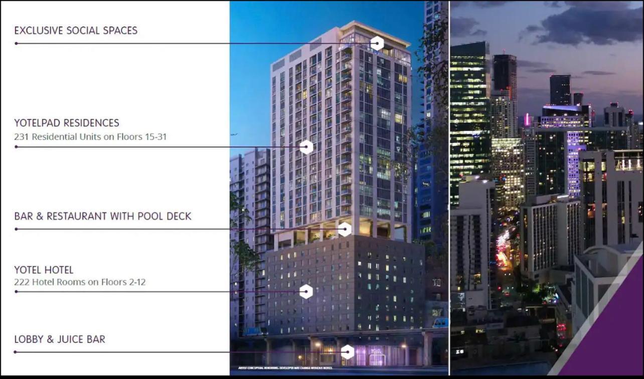 Downtown Miami Hotel Eksteriør billede